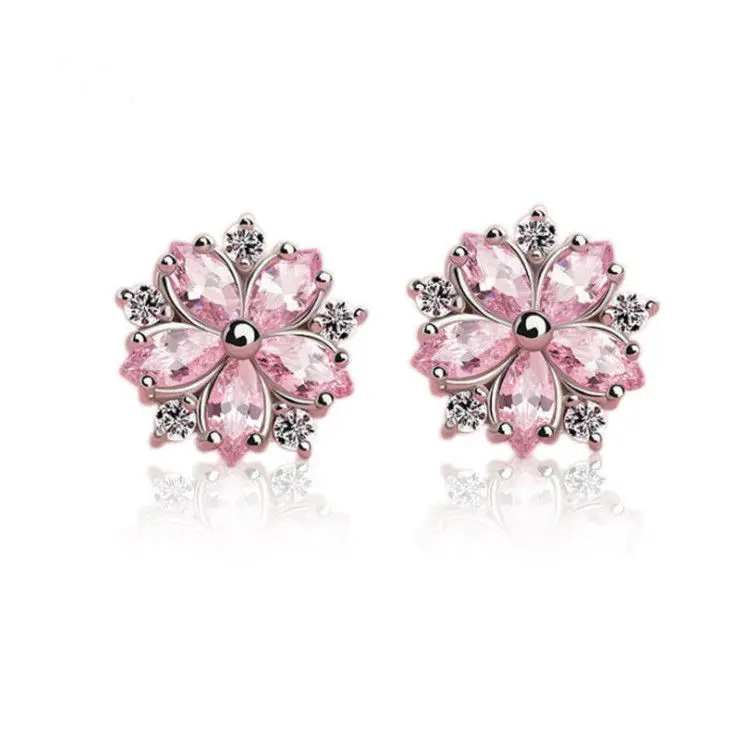 Модные ювелирные изделия из серебра 925 пробы новый кристалл от Swarovski перо высокое