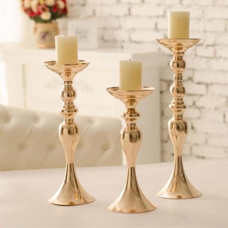 Candlestick Christmas Decorations Wedding Centerpiece Lantern Stand Home Gold Vase Table Centerpiece Event Streamer Candelabra Aliexpress