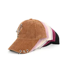 Женская Вельветовая бейсболка Snapback Хип Хоп плоская шляпа M0802