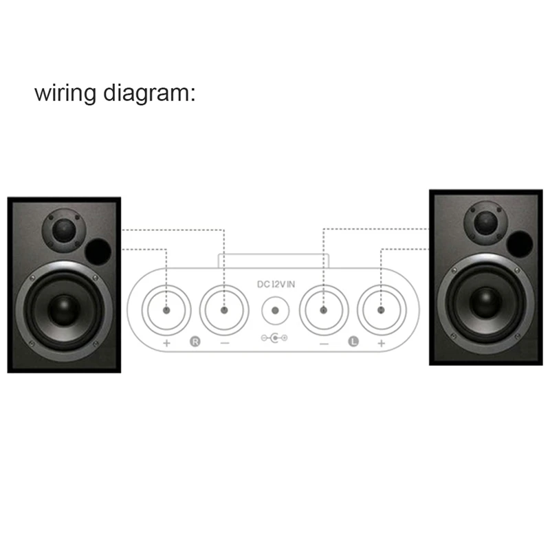 Tpa3116 Bluetooth 4,2 усилитель Hi-Fi стерео 2,0 канальный мини настольный аудио цифровой усилитель 60Wx2 домашний кинотеатр