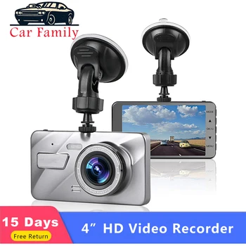 

Dash Cam New Dual Lens Car DVR Camera Full HD 1080P IPS Screen Front+Rear Camera Video Registrars G-Sensor Night Vision Dashcam