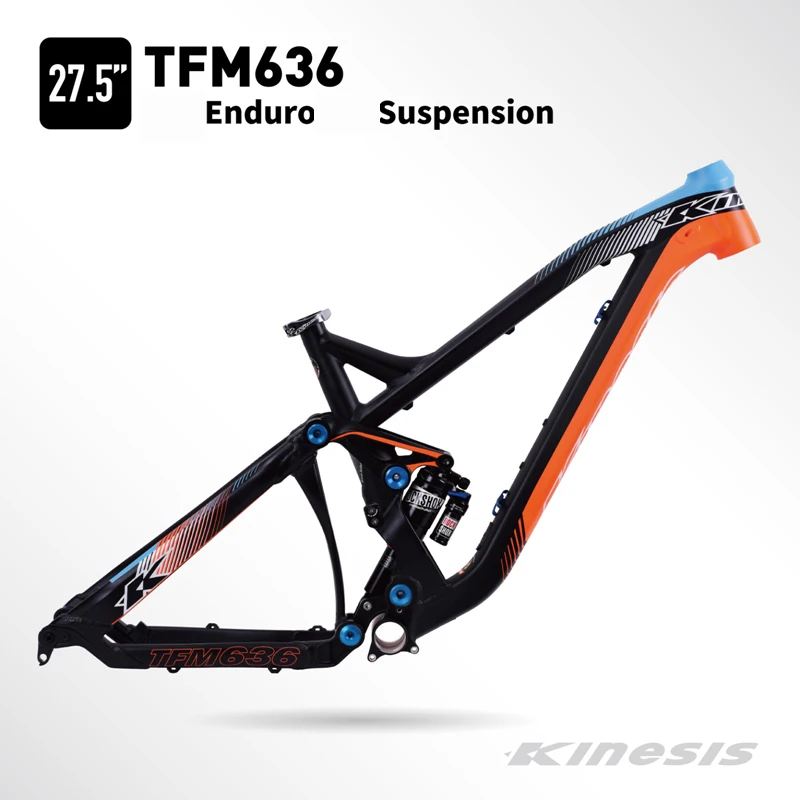 Kinesis мягкая велосипедная стойка для заднего хода 27 5 er TFM636 Задний амортизатор MTB
