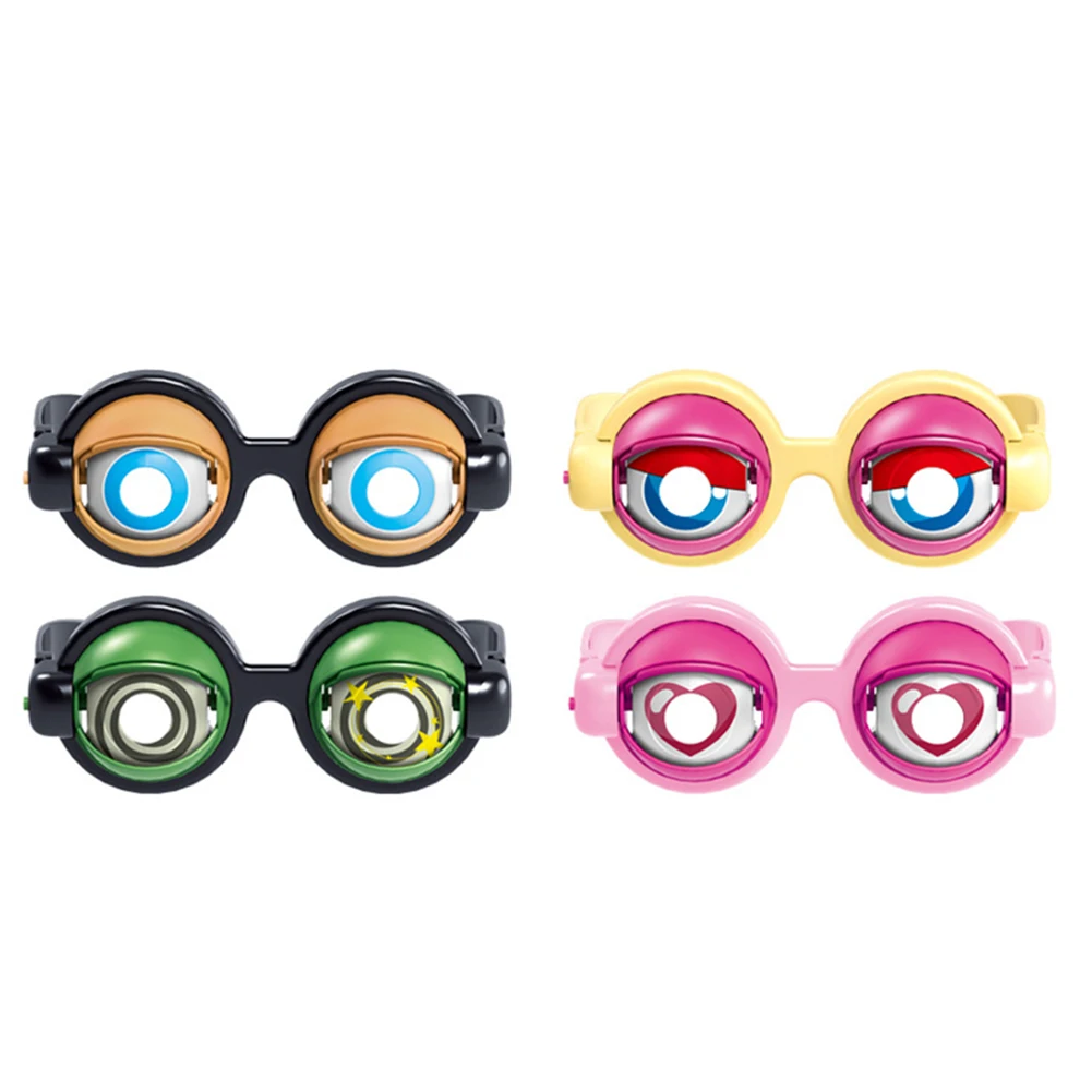 Details about   Crazy Eyes Children Party Funny Prank Glasses Creative Novelty Glasses Toys C#P5