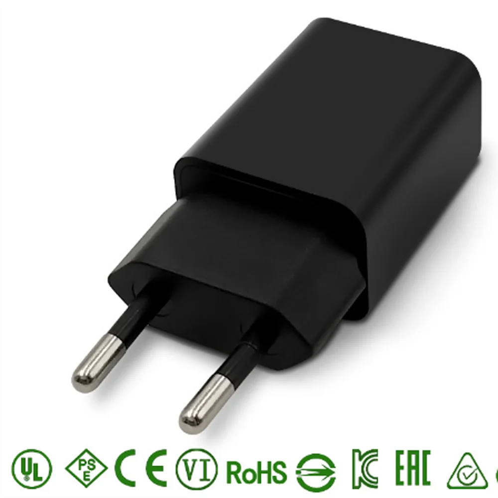 10pcs 5V 1A 2A 2.4A Charge Fast Mobile Phone Charger EU Plug Wall USB Charger Adapter