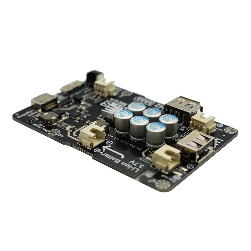 Без батареи 4*18650 Raspberry Pi мобильное ИСПОЛЬЗОВАНИЕ энергии для Raspberry Pi 3B+/3B/2B поддержка iPhone USB3.0 Android G11-007