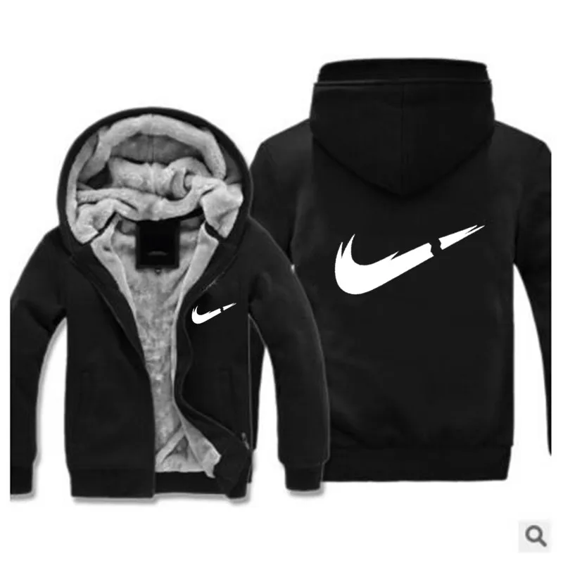 

Cotton men Thickening letter Hoodies HKS sweatshirt male Hooded Pockets coats mens Velvet Colorful males