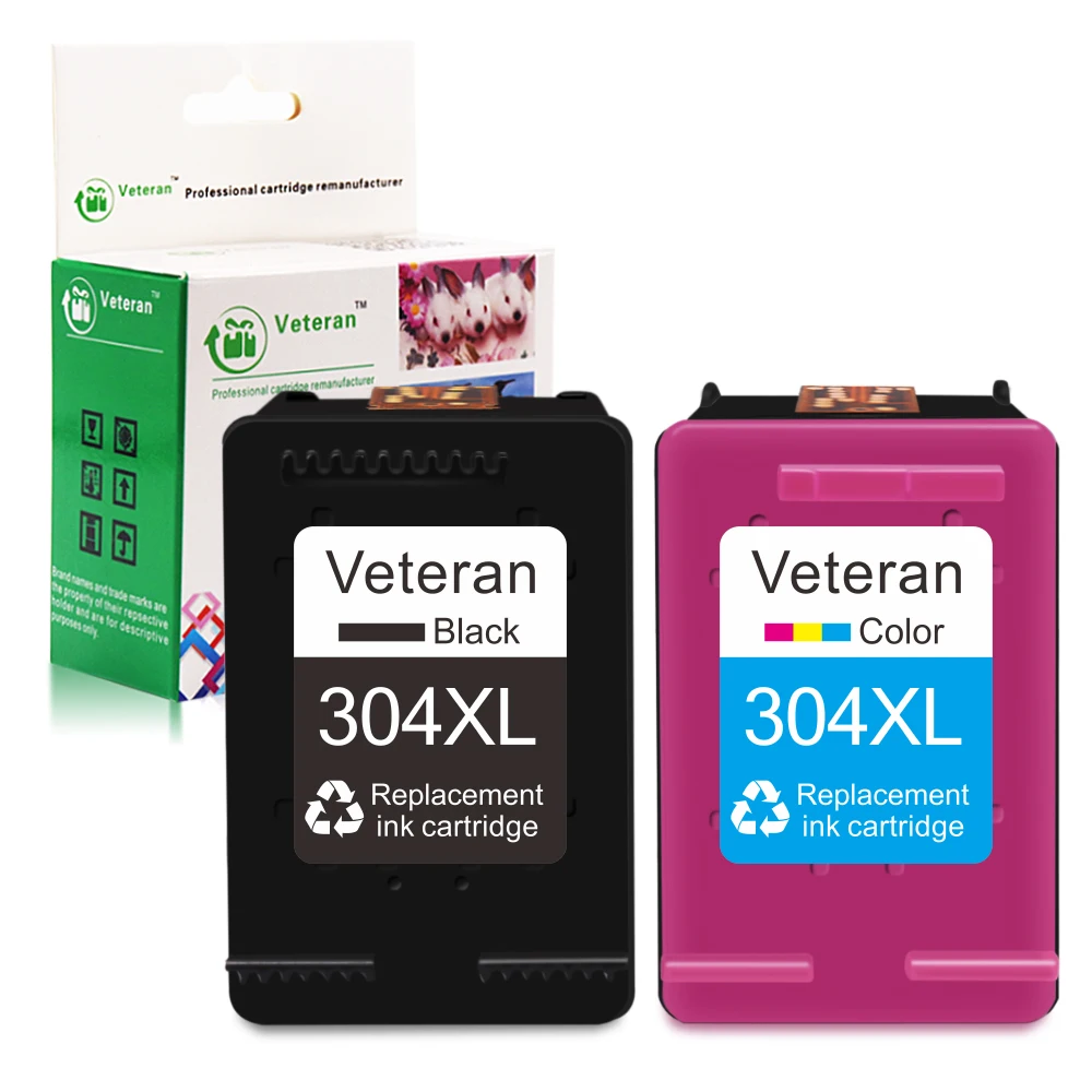 Veteran 304XL чернильные картриджи для Hp 304 XL принтера Deskjet Envy 2620 2630 2632 5030 5020 5032 3720 3730 5010 |