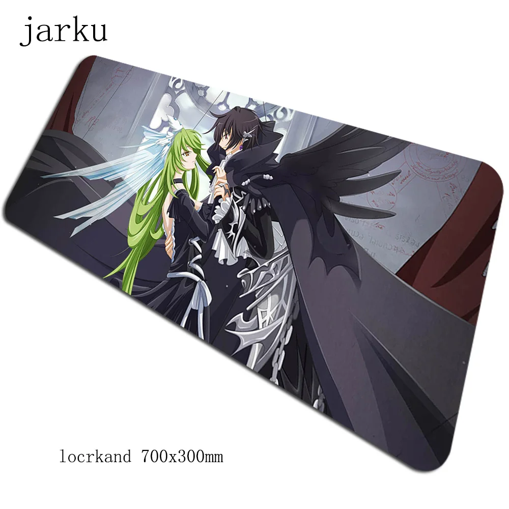 Code Geass pad mouse cheapest computer gamer mouse pad 700x300X2MM padmouse best seller mousepad gadget anime desk mats