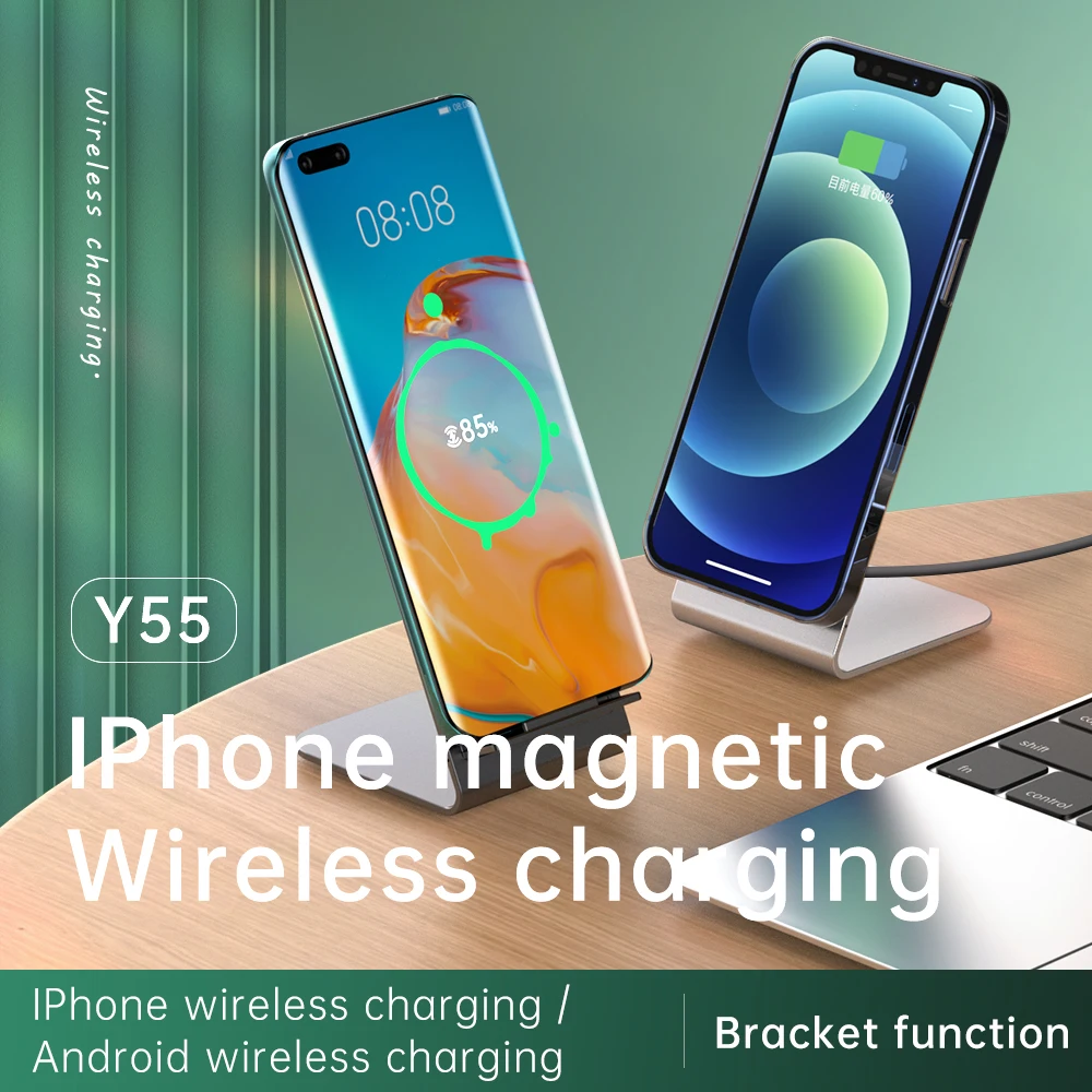 Беспроводное зарядное устройство для iphone 12 11 Pro Max быстрая - Цена: 