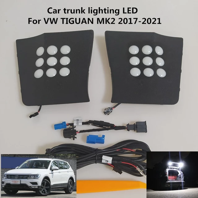 Car trunk lighting LED For VW TIGUAN MK2 2017-2021 Car door reading lamp  retrofit 12V 6000K - AliExpress