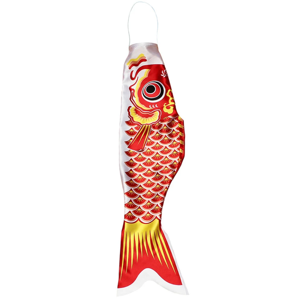 Красочные японские Стиль карп стример Windsock рыба флаг вечерние украшения дома флаг Атлас водонепроницаемый SquidToy открытый украшения