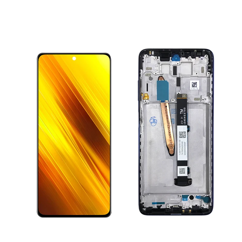 

ЖК-дисплей 6,67 дюйма для Xiaomi POCO X3 M2007J20CG, сенсорный экран, дигитайзер для POCO X3 NFC, ЖК-дисплей, запасные части