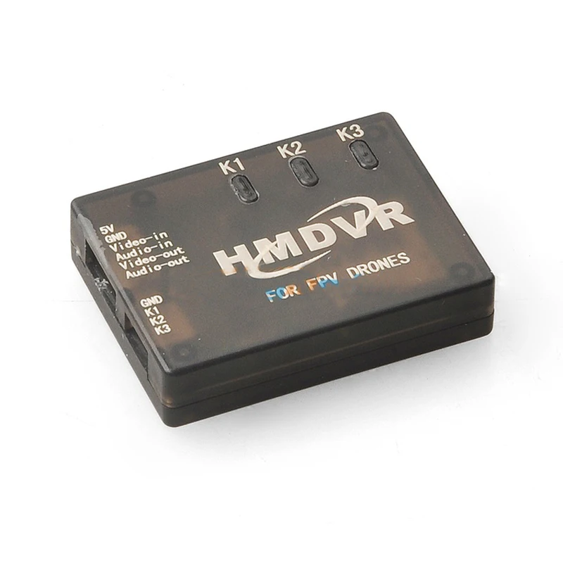 

Hot 1Pc FPV Mini HMDVR Video and Audio Recorder 5V PAL/NTSC MJPEG TF Card 32G Spare Parts for RC Racing Quadcopter Drone