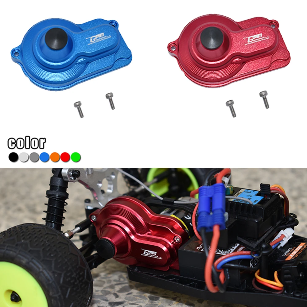 

GPM LOSI 1/18 Mini-T 2.0 2WD Stadium Truck RTR Metal Aluminum alloy Rear Main Gear protective Cover Gearbox Case #LOS211016