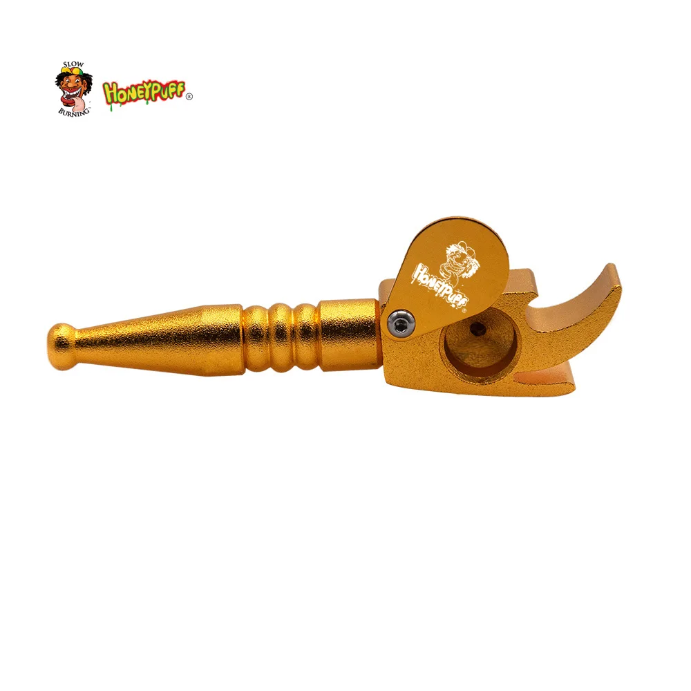 HONEYPUFF 112 мм штопор стиль алюминиевая трубка для курения табака