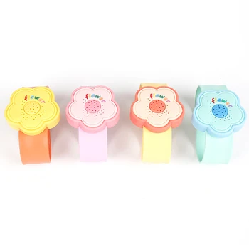 

Cartoon Silicone Natural Essential Oil Anti Mosquito Repellent Bracelets Baby Infant Children Hand Ring Anti Mosquito Bracelet