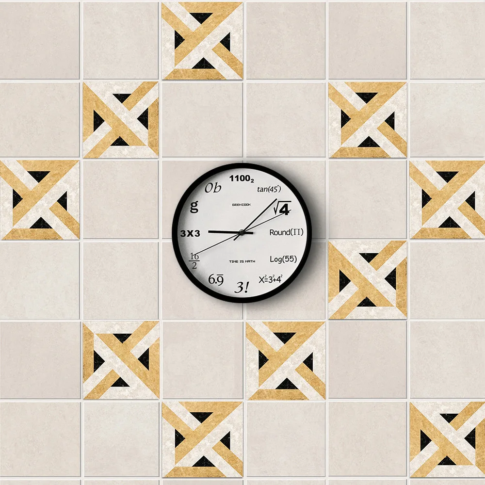 Fx-1254, плитка, пол, водонепроницаемый, износостойкий, самоклеющиеся, наклейки на угол, для гостиной, креативное украшение, наземные наклейки