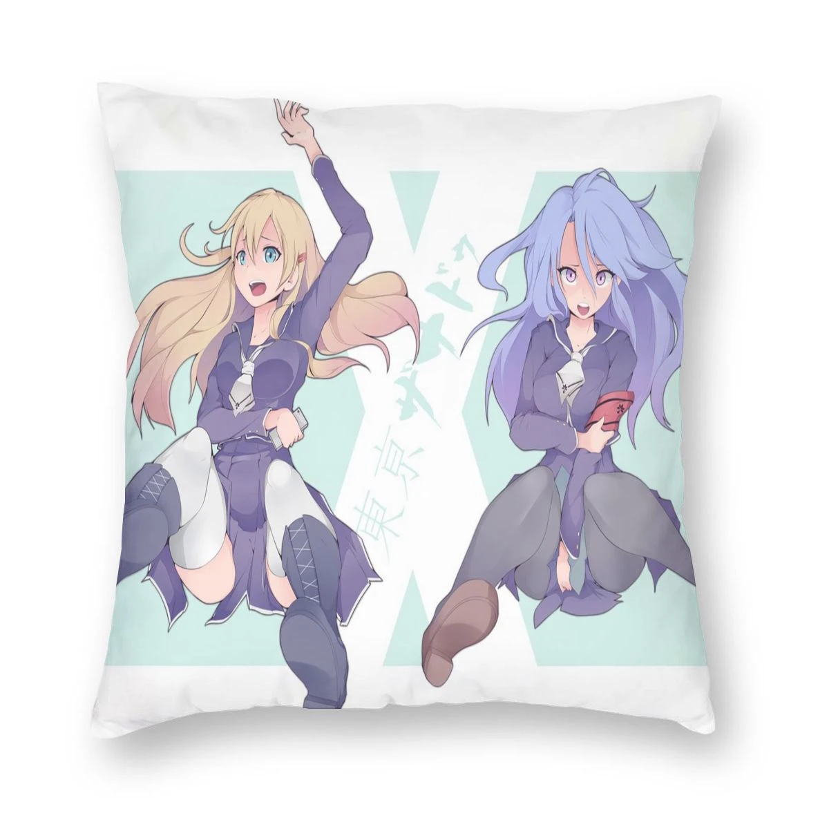 Asuka X Mitsuki Dakimakura Pillow Case Pillow Cover Anime Case Pillowcase 40x40 Decorative Cushions Pillow Case Aliexpress