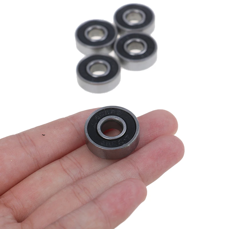 5 pcs 8x22x7mm 블랙 ABEC-7 608rs 스케이트 보드 롤러 밀폐형 볼 베어링