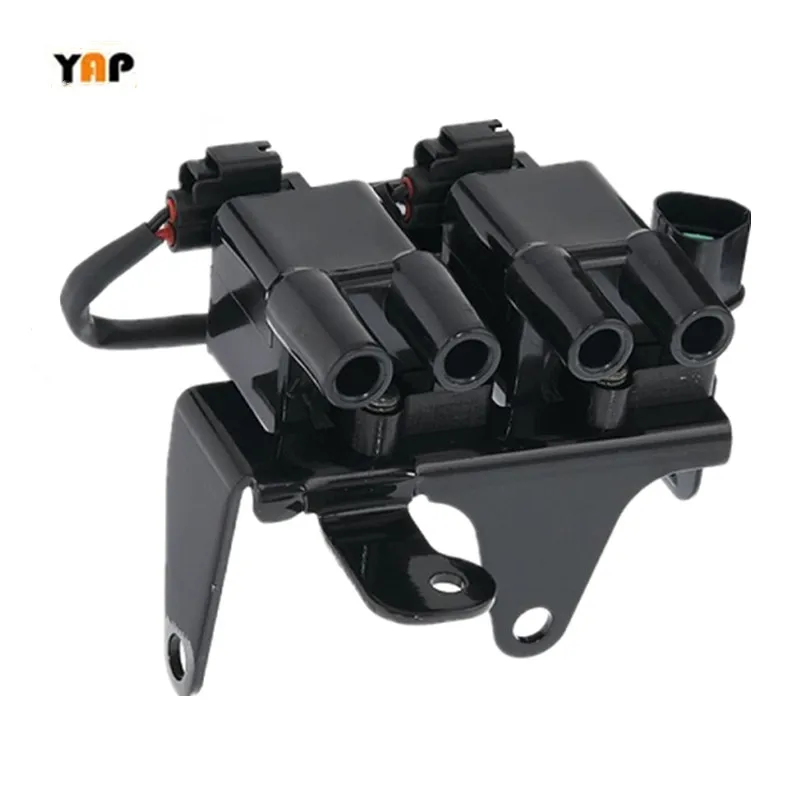 

New Engine Ignition Coil FOR FITHyundai Atos rime G4HC G4HD G4HG 1.0L 1.1L L4 27301-02600 0986221005 DMB935 1998-2015