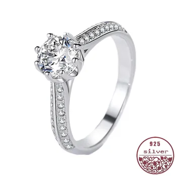 

925 sterling silver Europe States new eight hearts and eight arrows girls ring micro inlay double row zircon court ladies eight