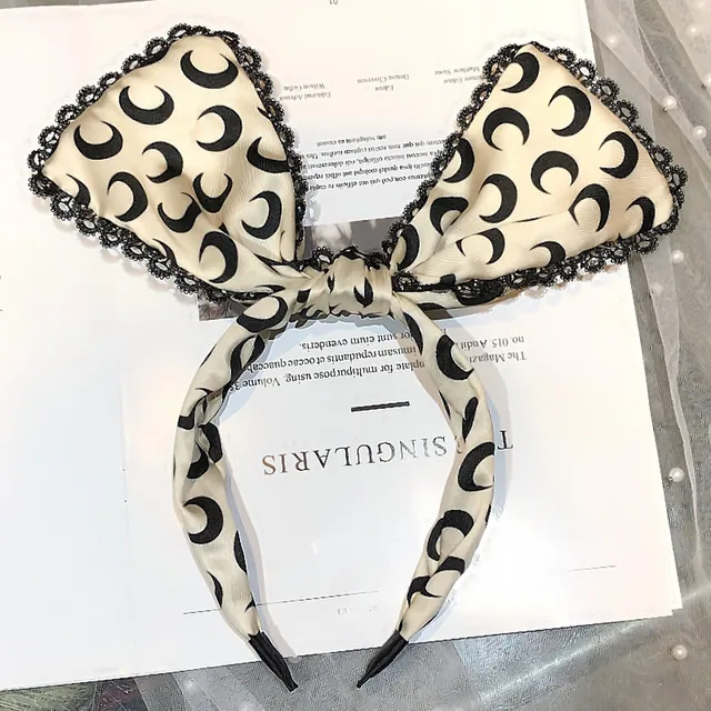 Floral Big Bow  Hairbands  For Women Korea Hair Accessories For Girls Hair Band Hair Bows  Hairband Headbands Pink