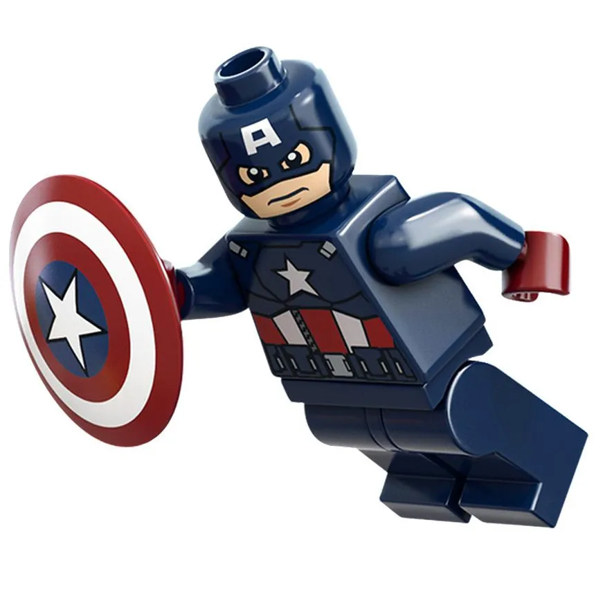 Single Sale SH014 Captain America minifig Avengers Assemble Model Building Blocks Kids XH001 Education Learning Toys | Игрушки и хобби