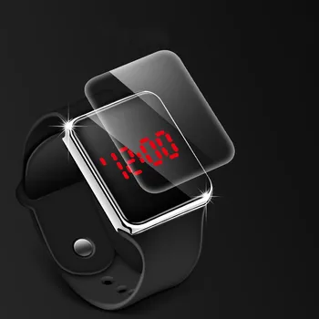 

Silicone LED Digital Watch Colorful Boy Girl Children Electronic Student Sport Watches Kids Clock Wristwatch Man Watch Hot A4083