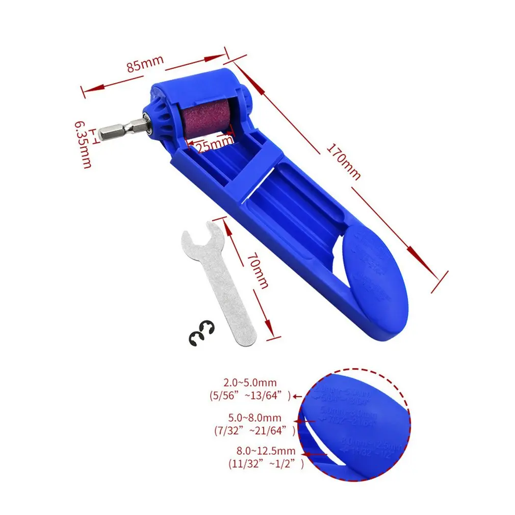 Портативное сверло, точилка, алмазное сверло, инструмент для заточки корундового шлифовального круга, электрическое сверло, вспомогательный инструмент