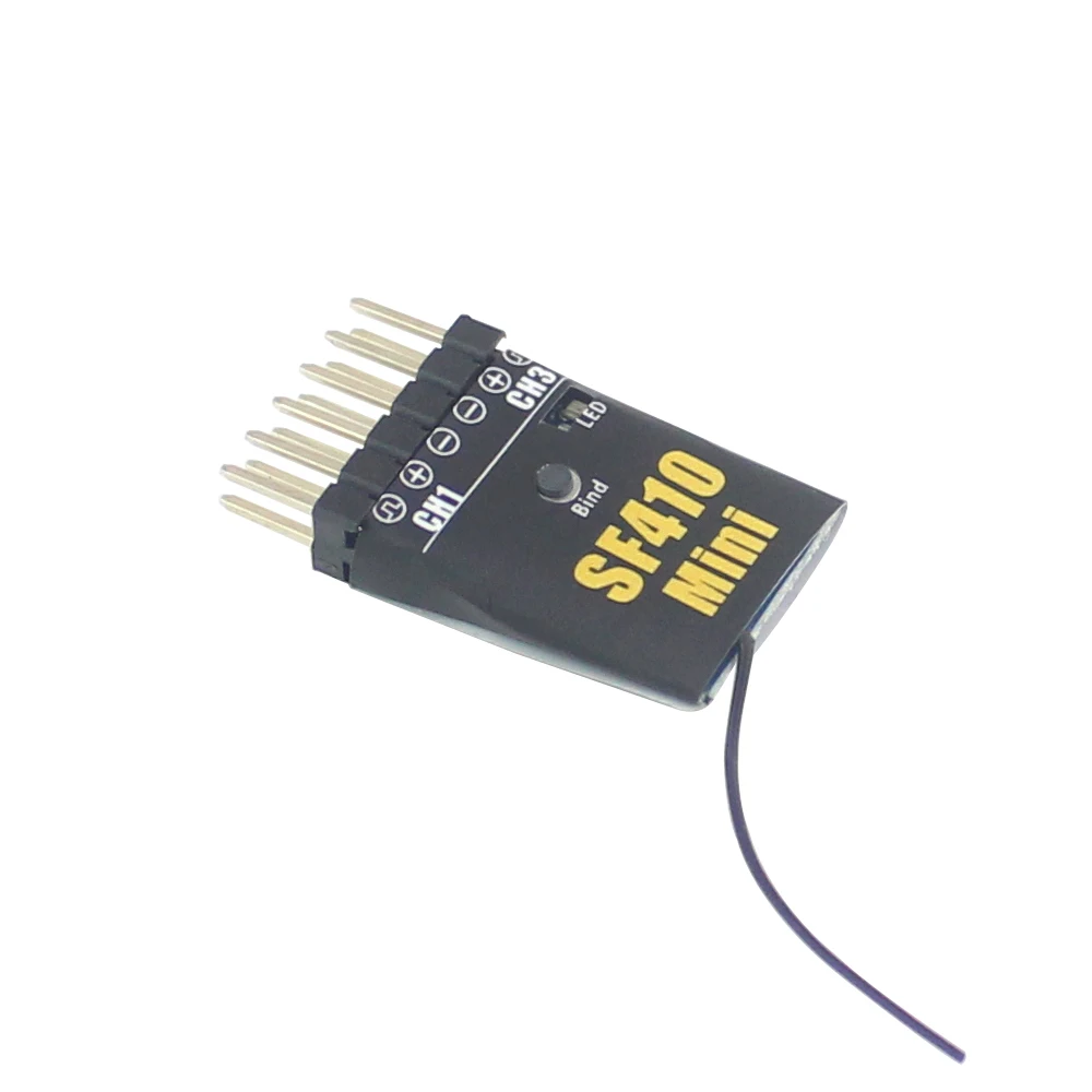 

Jumper SF410 Min 4CH S -FHSS Receiver SBUS PWM Output For T8SG Futaba T14SG Radio Transmitter RC Drone