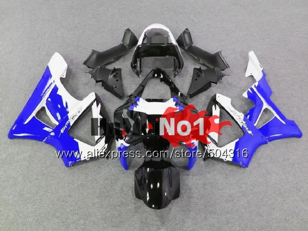 Корпус для HONDA CBR900 RR CBR 929RR 929 900 RR 900RR 46MC. 0 CBR929RR CBR900RR CBR929 RR 2000 2001 00 01 комплект обтекателей синего и белого цвета - Цвет: No. 30