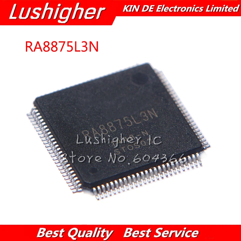 

5PCS RA8875L3N RA8875 QFP100 QFP