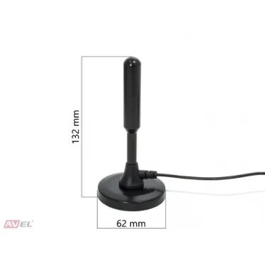 Портативный телевизор 9" DVB-T2 AVS090CM(+ Разветвитель в подарок