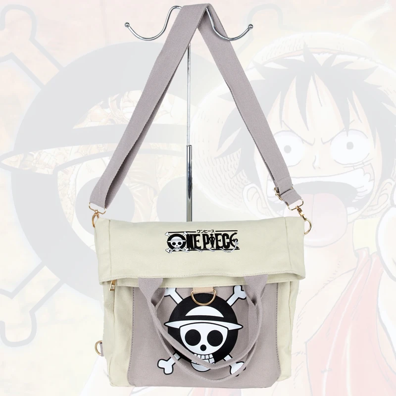 Поштучно череп Law Cross body сумка для мужчин женщин Hanabags курьерские Сумки Чоппер Наплечная Сумка с мультяшным аниме школьные сумки Tote