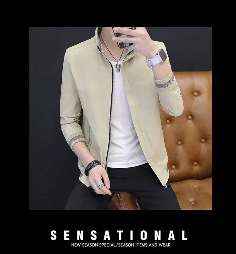 Мужская куртка плюс бархат зима стиль корейский стиль мода Slim Fit Молодежный воротник стойка Чистый хлопок большой размер пальто для мужчин'
