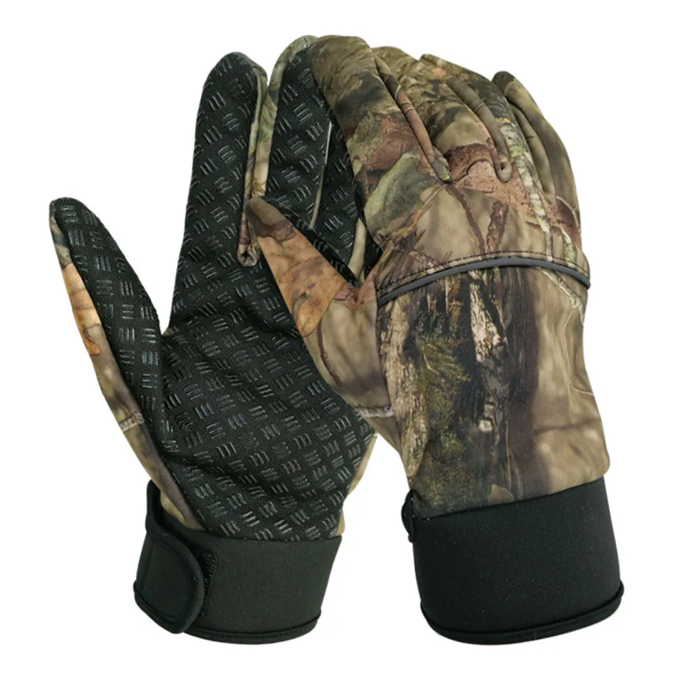 Gants Tactiques Camouflage – Moto, équitation, Airsoft – Nylon – Taille Unique – Neufs
