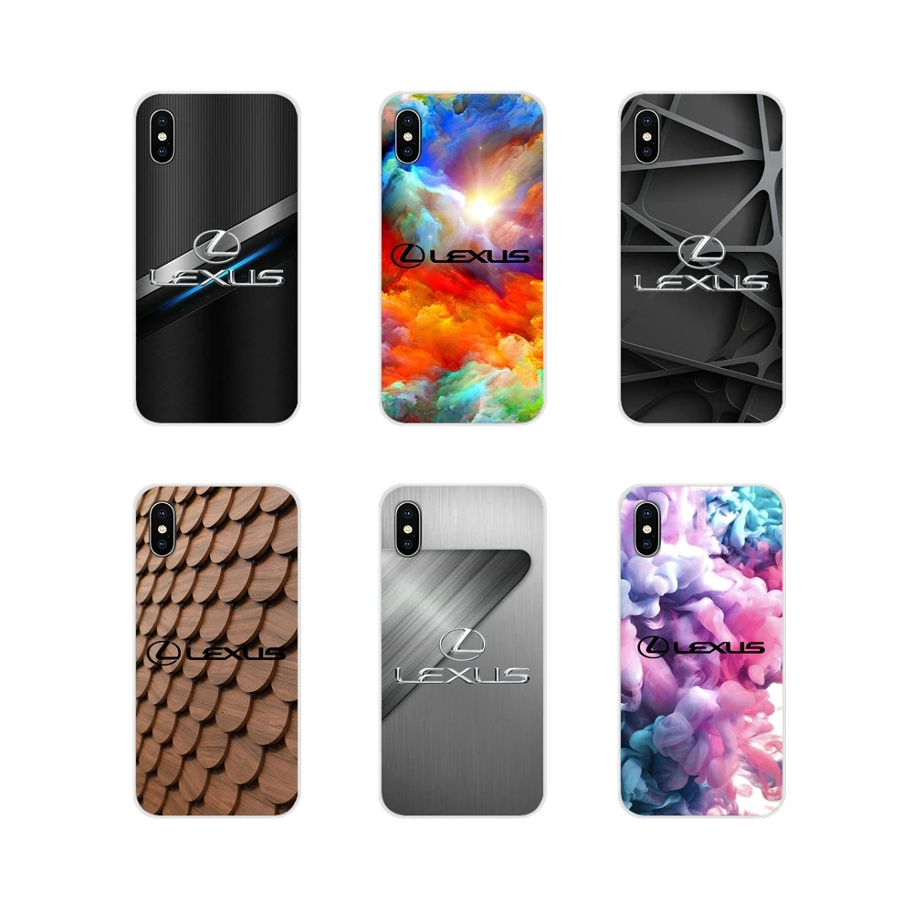 

Accessories Phone Shell Covers luxury Car Lexus Logo For Apple iPhone X XR XS MAX 4 4S 5 5S 5C SE 6 6S 7 8 Plus ipod touch 5 6