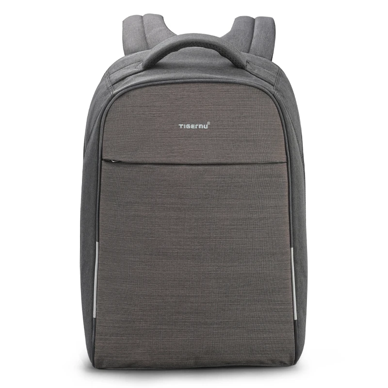 

Tigernu Anti theft Backpack Reflective Strip Splashproof Male Laptop Backpack for Men Teen Boys Fit for 15.6'' Computer Mochila