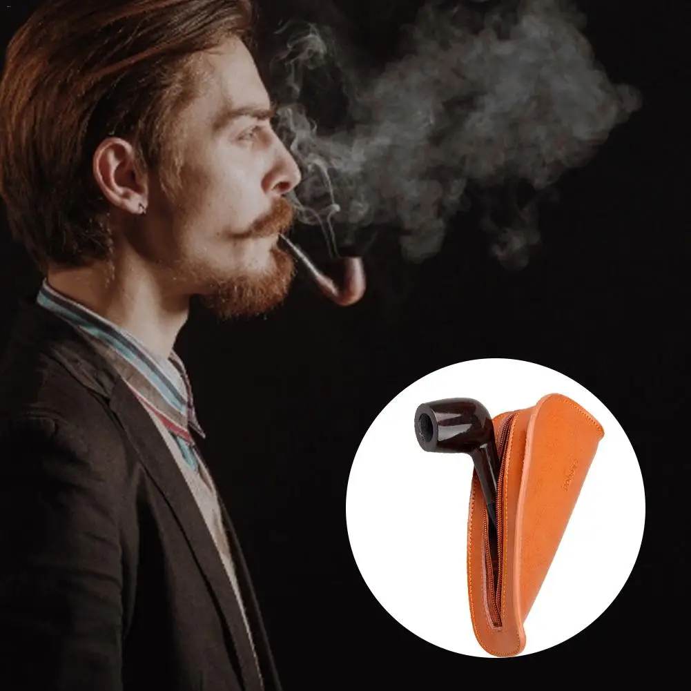 Сумка для трубки кожаная переносная трубка чехол сумка Хизер деревянные