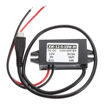 

DC/DC Converter Module 12V To 5V 3A With Mini USB Output Power Adapter 15W