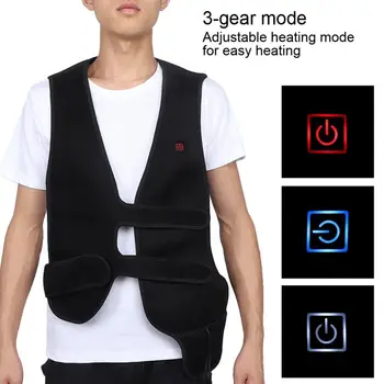 

Winter Electric Heated Vests USB Self Heating Thermal Clothes Travel Vest Warm Keeping Waistcoat for Women Men Unisex Braces