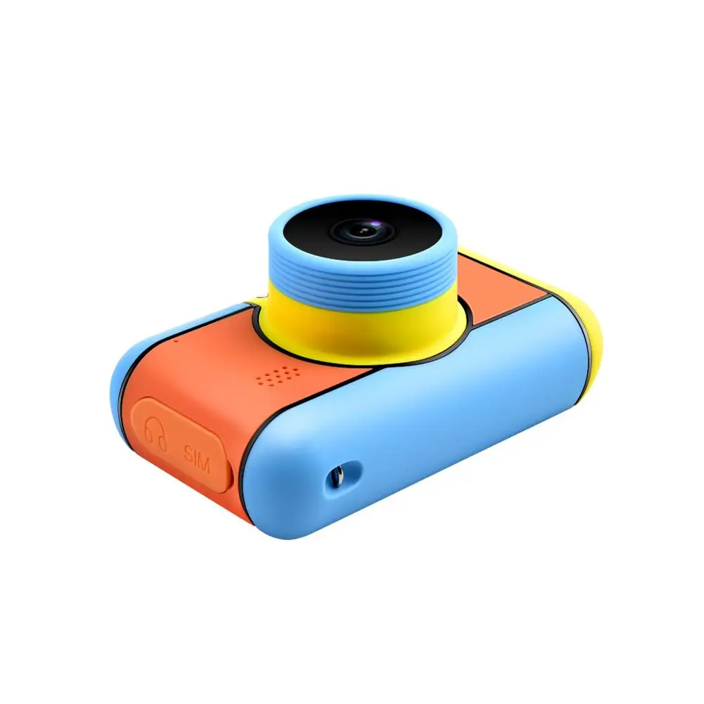 Kid Digital Camera Selfie Rechargeable Camera Toy 2.4 Inches HD Screen Video Camcorder Gift With Flash Light For Kids Boys Girls