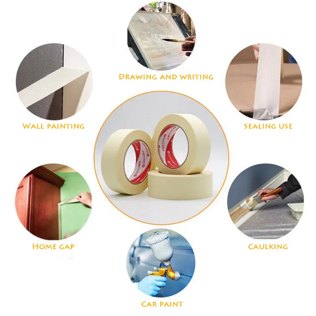 Home Improvement Masking Tape, Decoration Spray Paint, Masking Seams
