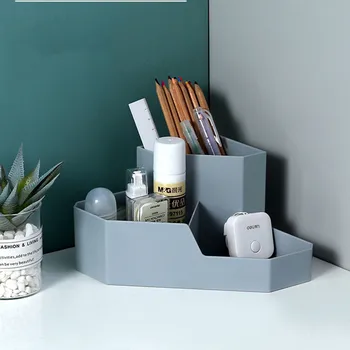 

Classified Admission Box Plastic Storage Box for Lipstick Cosmetic Tool Brush Office Desktop Corner Organizer Boxes Pen Holder