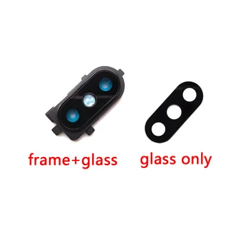

Original Genuine Back Rear Glass cover Camera Lens with Metal Camera Ring Replacement Part for Xiaomi Mi8 Mi 8 M8 + Sticker