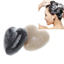 55 г шампунь мыло для роста волос мыло для ванны питательное масло контроль против перхоти уход сердце любовь дизайн мыло