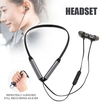 

Dual Battery Sports Bluetooth 5.0 Headphones Stereo Bass Wireless Hanging Neck Earphones VDX99