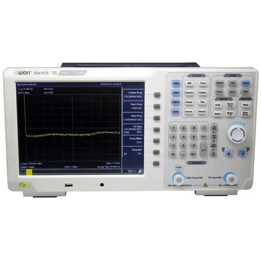 

Owon XSA1015-TG / XSA1036-TG Spectrum Analyser