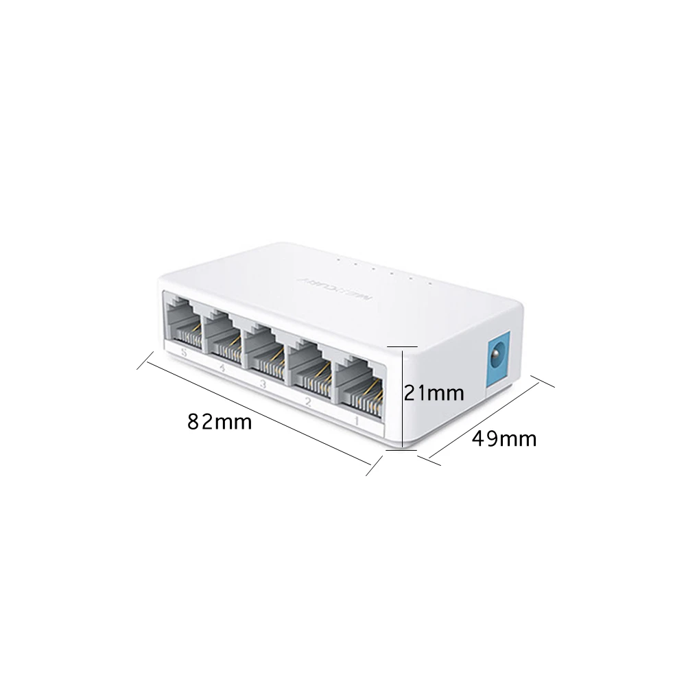 Мини 5 плата с портами Ethernet сплиттер настольный коммутатор для интернет-сети 10/100 Мбит/с быстрый коммутатор для интернет-сети er Hub