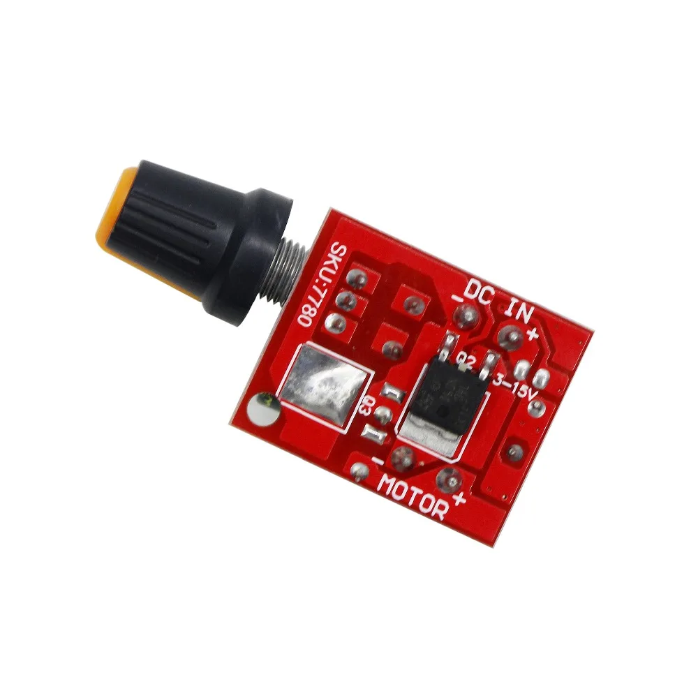 Мини двигатель постоянного тока ШИМ регулятор 3V6V12V24V35V 5A переключатель скорости Ультра маленький светодиодный диммер